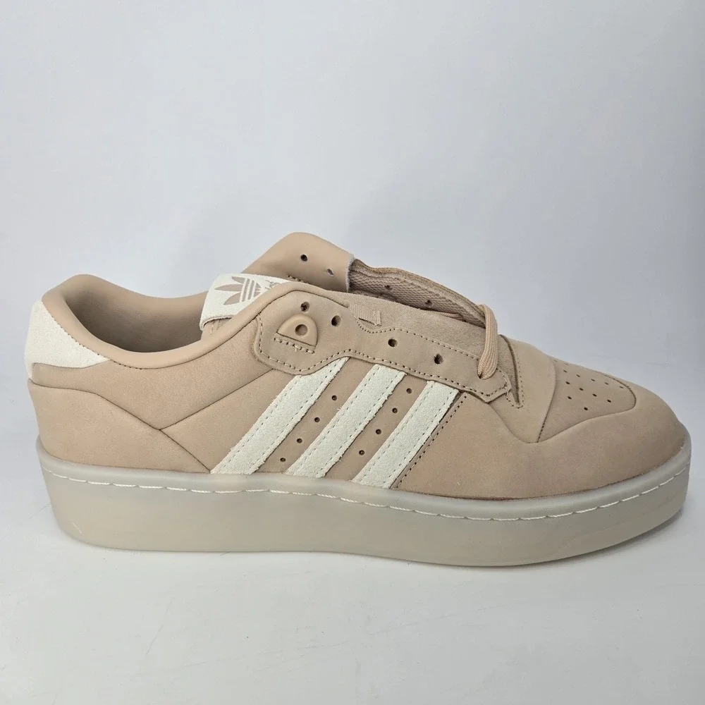 ADIDAS Original Rivalry Lux Low Shoes Men's 9.5 Womens 10.5 Magic Beige IH0255